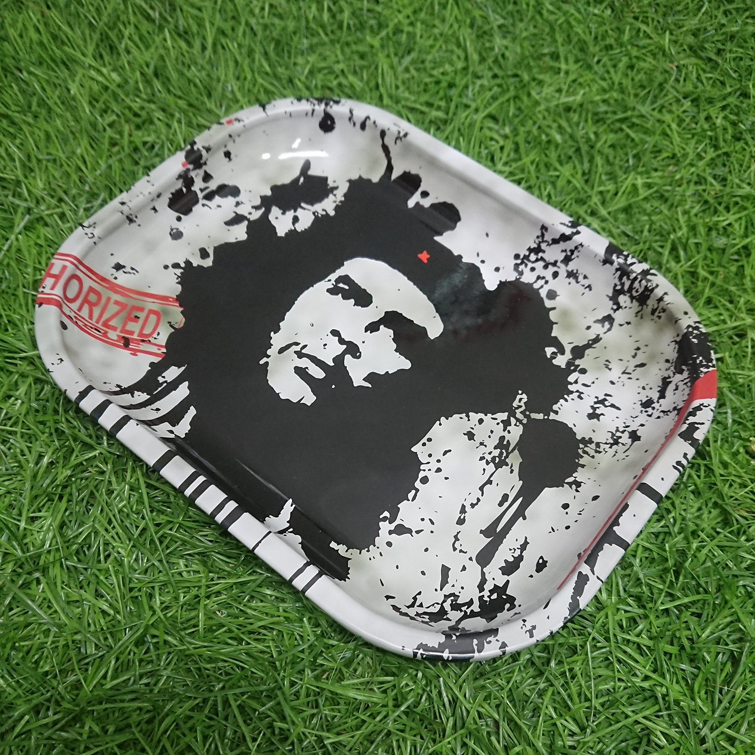 [1003] ถาดอเนกประสงค์ รองแก้ว ใส่ขนม ใส่ของ ขนาดเล็ก 14x18 cm สูง 1.5cm