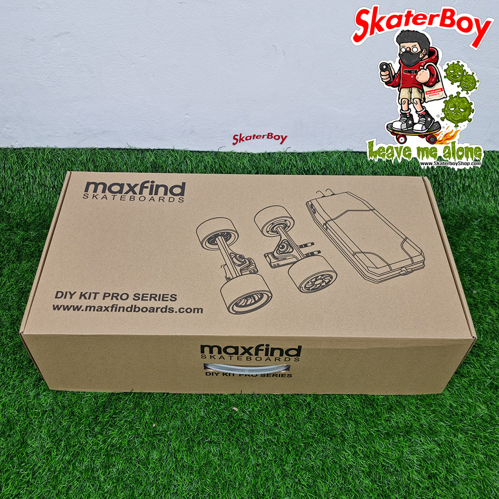 0400 ชุด DIY สเก็ตบอร์ดไฟฟ้า[รับประกัน6เดือน] Maxfind 2มอเตอร์ เปลี่ยนแบตได้ custom electric skateboard