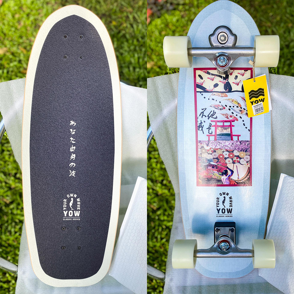 0202 sp Surfskate Yow ลาย surf ทรัค Meraki เล่นง่าย ลายสวย