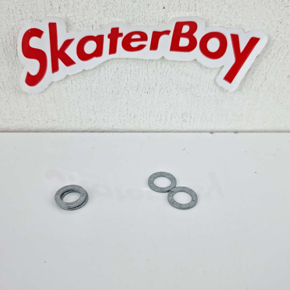 [0313] น็อตกันคลายสำหรับ น็อตยึดสปริง สแตนเลส เหล็ก สำหรับทรัค CX7 และ adapter SM