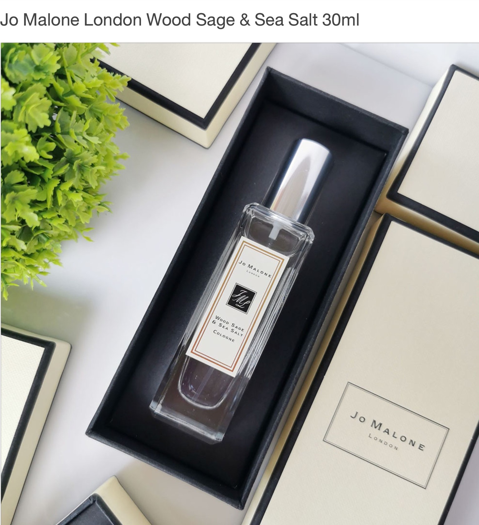 JO MALONE Wood sage & Sea Salt 30 ml (Counter Box)