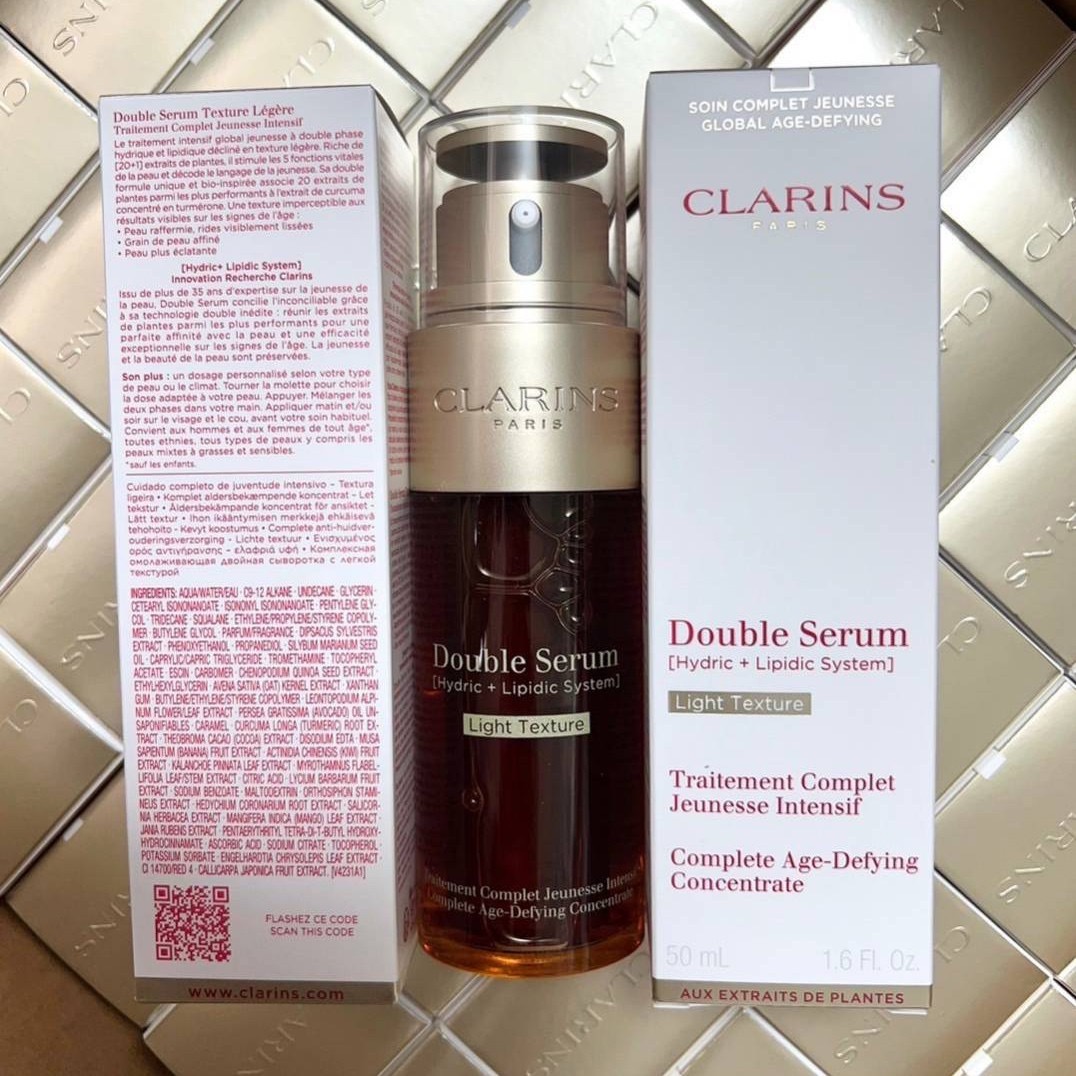 Clarins Double Serum Light Texture 50 ml **New Formula**