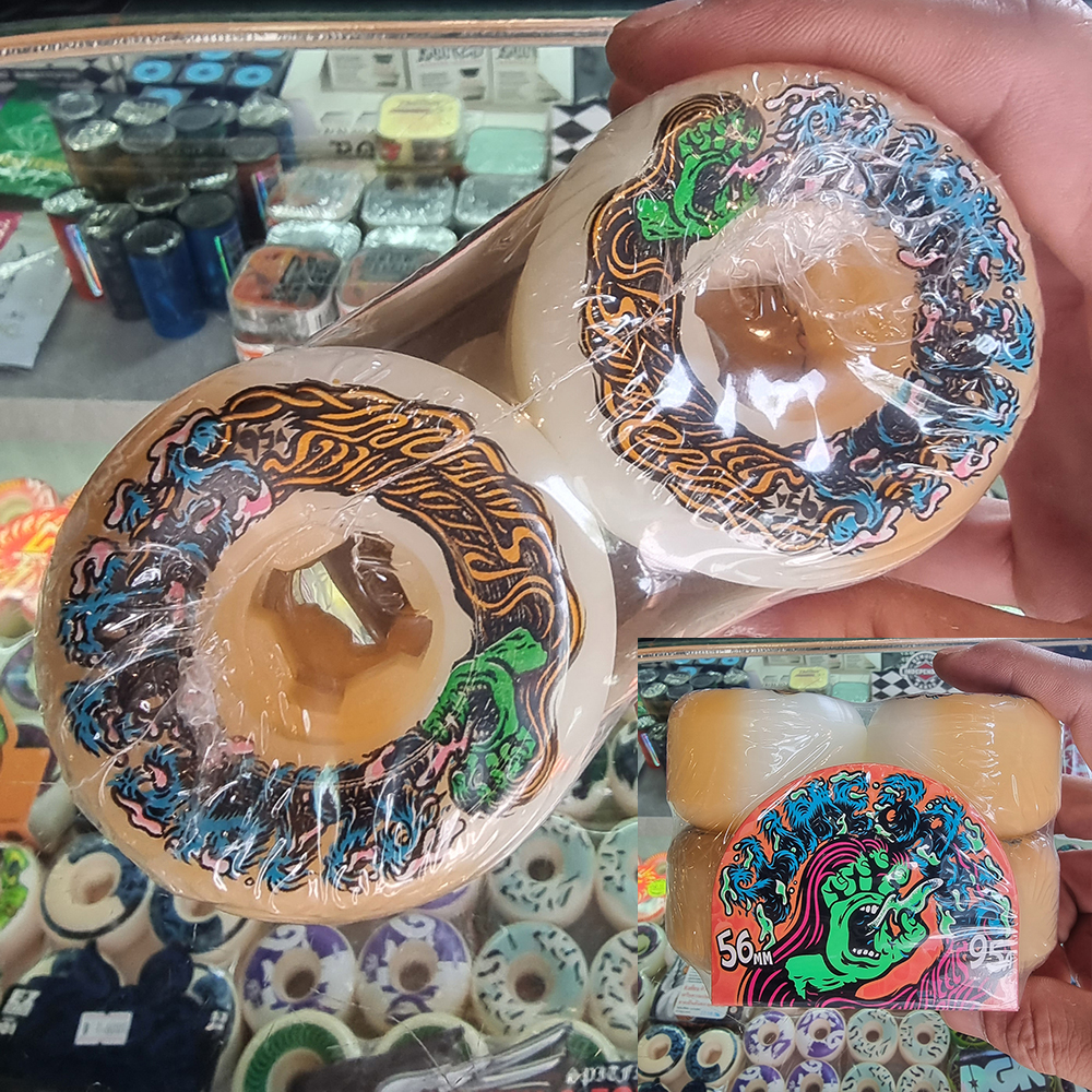 [0315] ล้อสเก็ตบอร์ด Slime Balls ขนาด 54-57mm แข็ง 95-99A แนว Street, Park, street surf