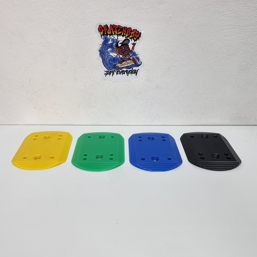 [0311] พลาสติกแข็งรองทรัค หนา 6mm ฐานกว้าง วัสดุ POM