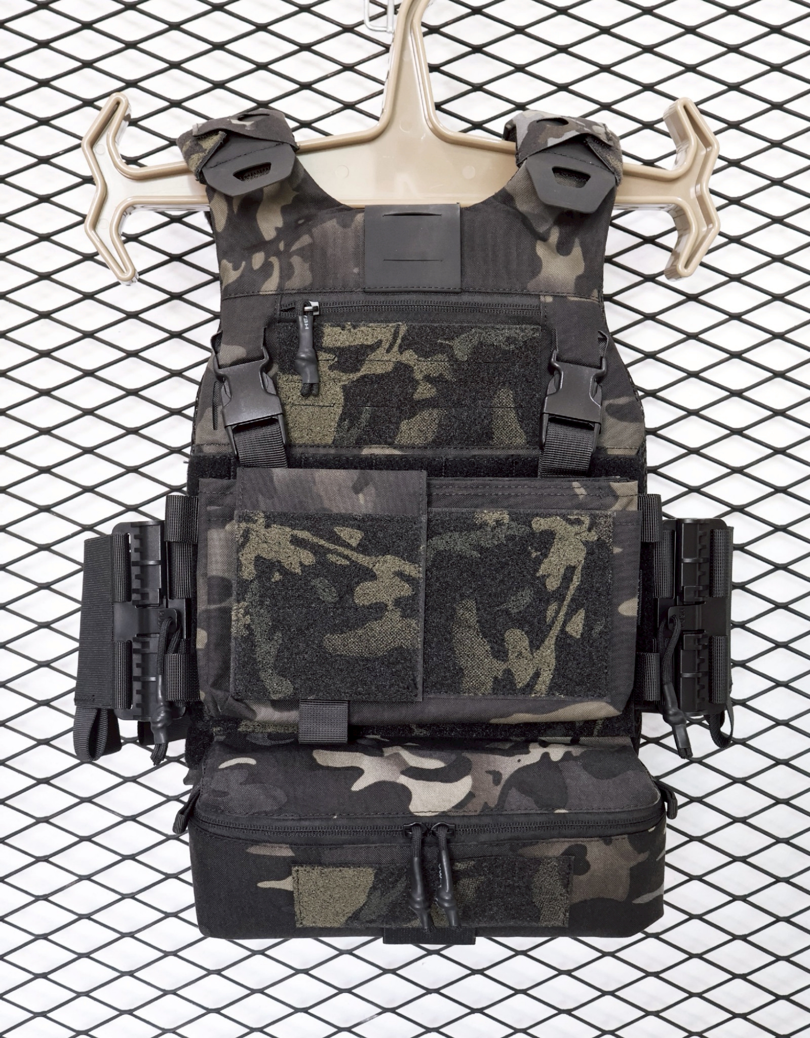 เสื้อเกราะปลดไว FCSK 3.1 VEST (COMPLETE SET) #สีพรางดำ (K2590)