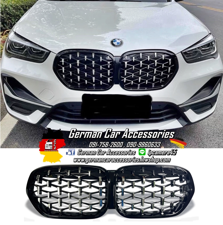 กระจังหน้าDiamond BMW F48 LCI