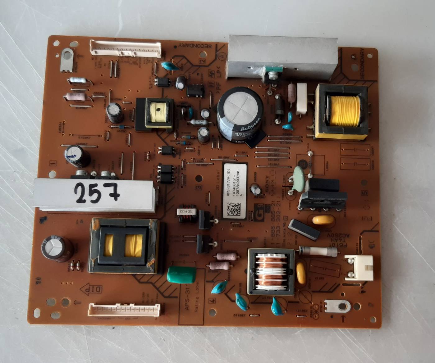 อันที่ 257 SONY 32BX35A ซัฟฟลาย 1-885-885-21 ดีเทสแล้ว