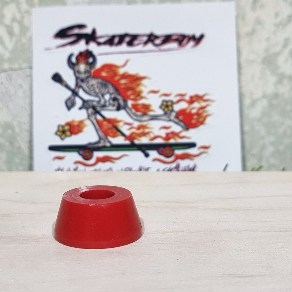 [0312] บูชชิ่ง Skateboard ทุกรุ่น สูง 11 13 15mm ความแข็ง 75 80 85 90 95A โคน บาเรล cone barrel