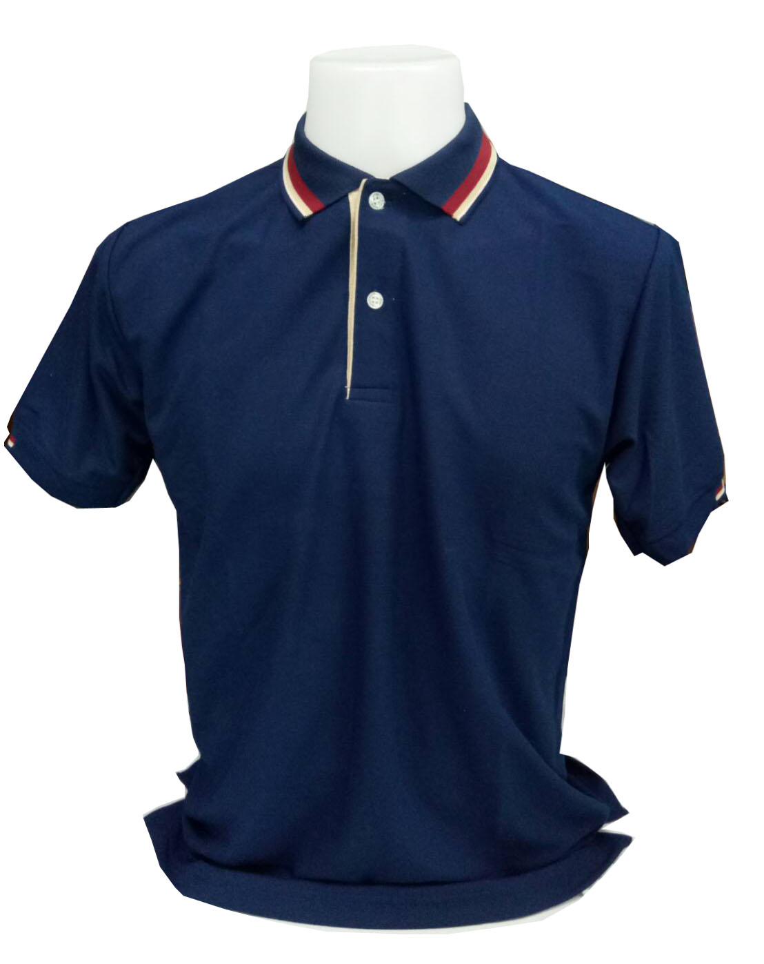 เสื้อโปโล น้ำเงินกรมท่า เนวี่บลู ราคาส่ง 3 ตัวขึ้นไป