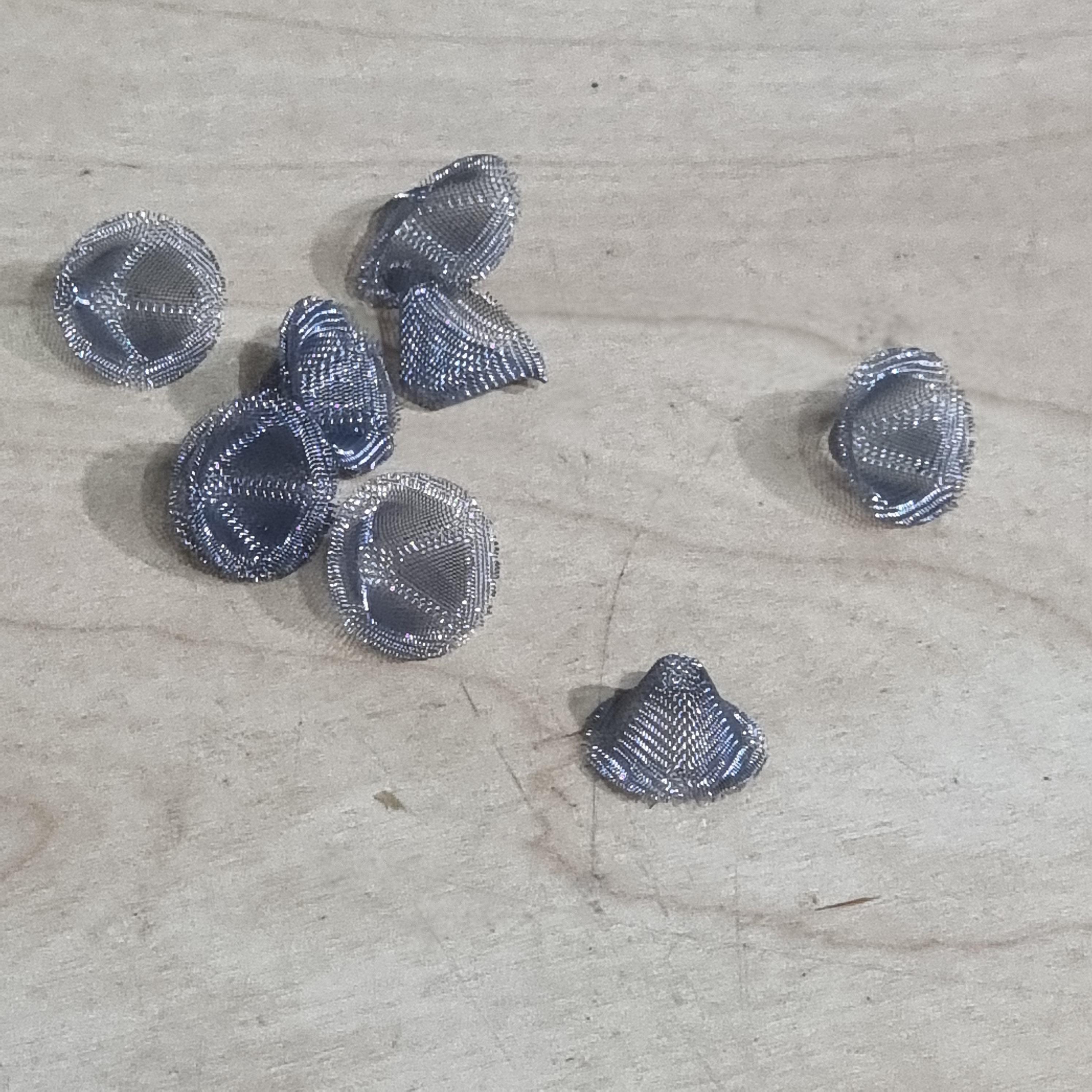 [1007] silver screen และ brass screen 16/20mm screen 5ชิ้น ต่อแพ็ค กันขี้เถ้า pipe