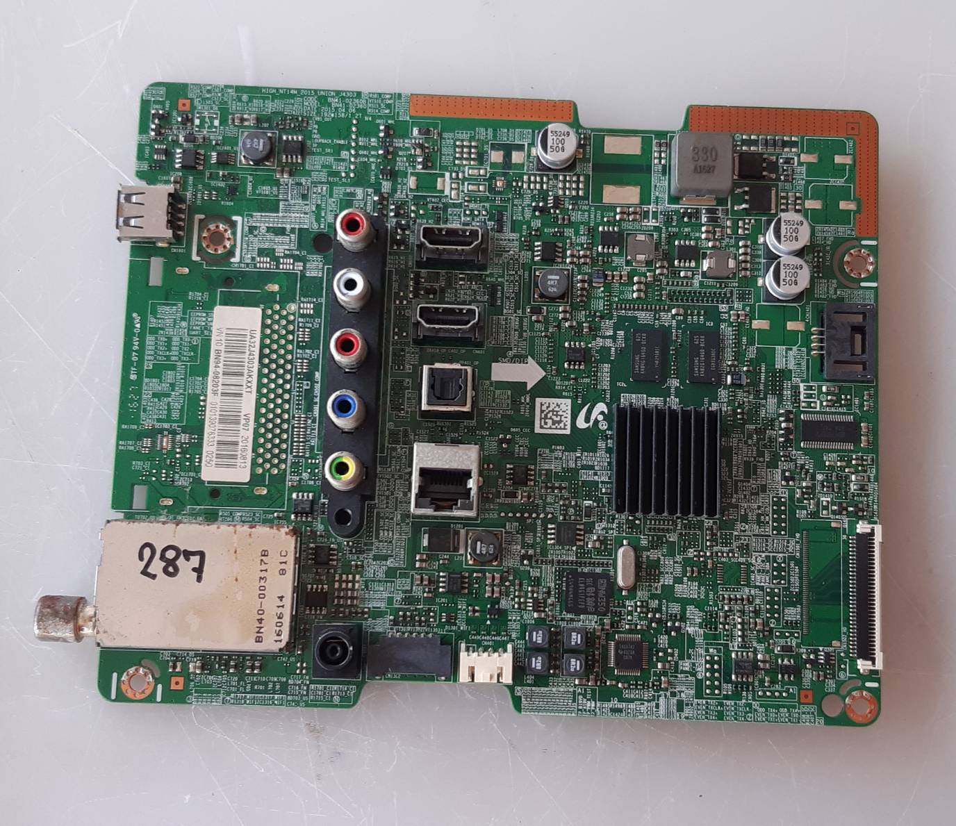 อันที่ 287 Samsung UA32J4303AK ซีสเตร็ม BN41-02360B BN94-08203F ดีเทสแล้ว