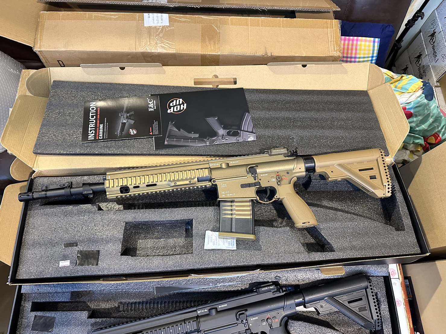 E&C 202 S2 : HK 417 A2 16.5" สีทราย บอดี้โลหะ Gen 2 (QD 1.0)