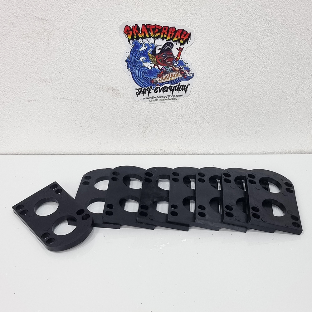 [0310] ยางรองทรัค 6mm surfskate longboard หัวมนเข้ารูป