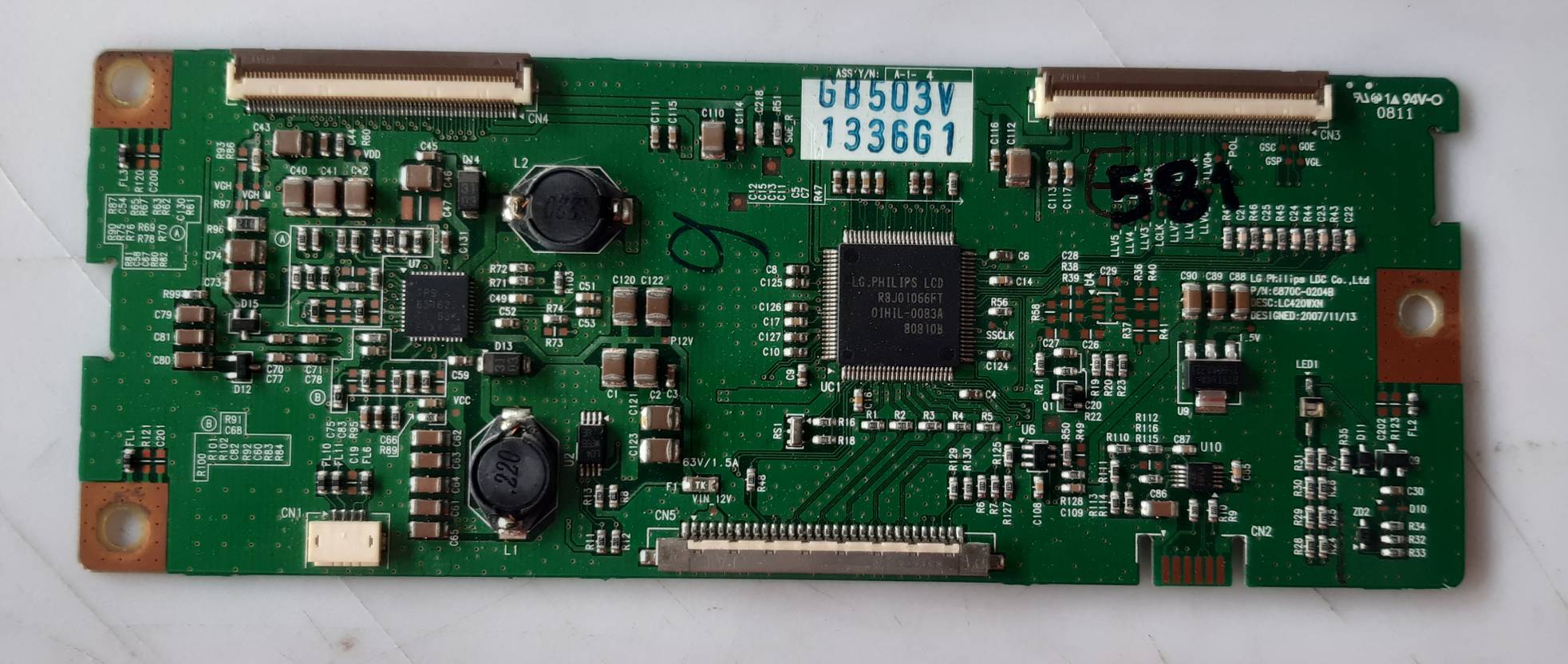 อันที่ 581 JVC LT-42EX18 ทีคอน 6870C-0204B ดีเทสแล้ว