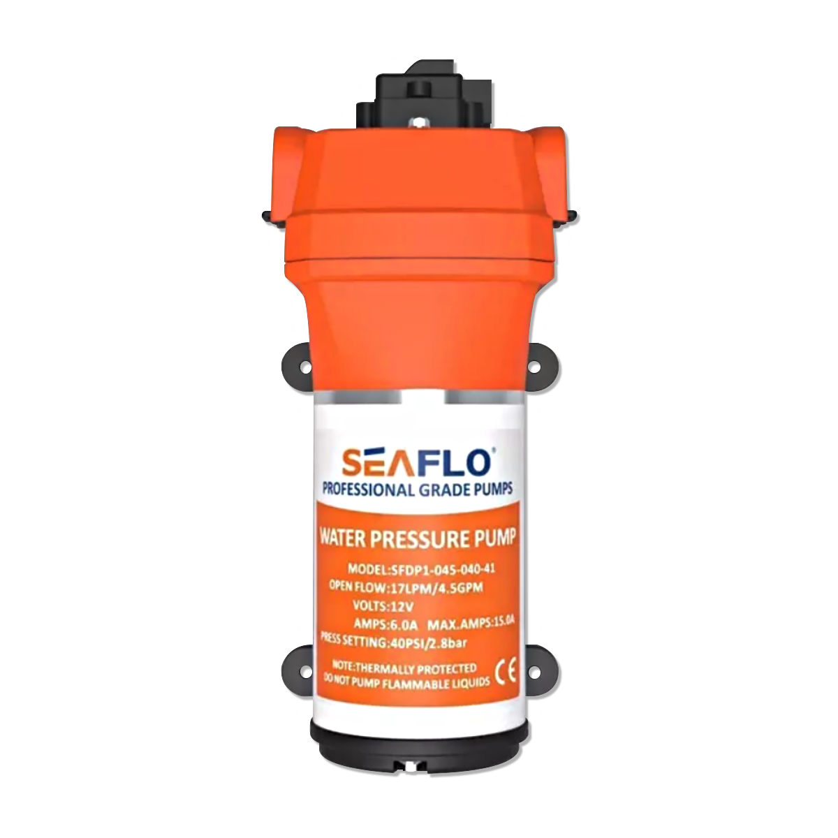 Solar Pump Diaphragm โซลาร์ปั๊ม ขนาด 5LPM 12VDC 6A 40PSI