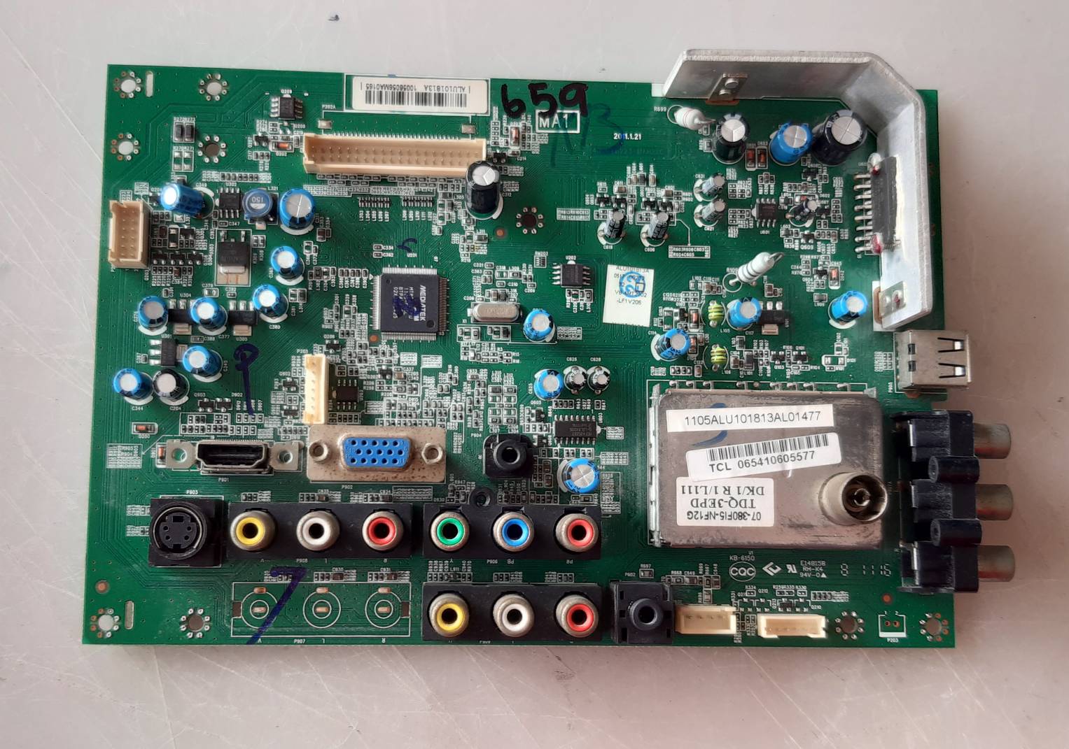 อันที่ 659 TCL L32E11 ซีสเตร็ม MA1 40-MT8223-MAH2XG ดีเทสแล้ว