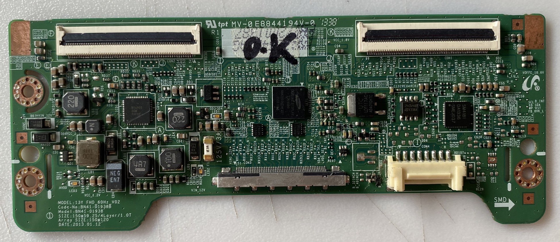 อันที่ 286 Samsung UA32F5000AR ทีคอน BN41-01938 ดีเทสแล้ว ขาย 600 บาท