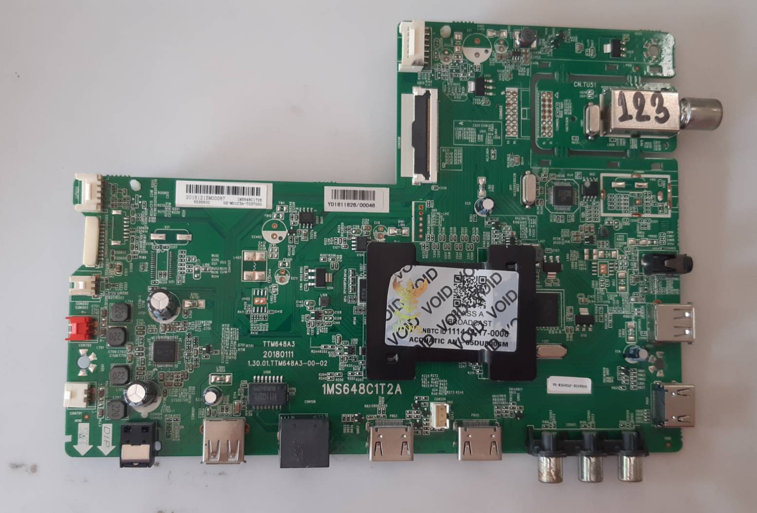 อันที่ 123 Aconatic 65DU800SM ซีสเตร็ม 1MS648C1T2A ดีเทสแล้ว