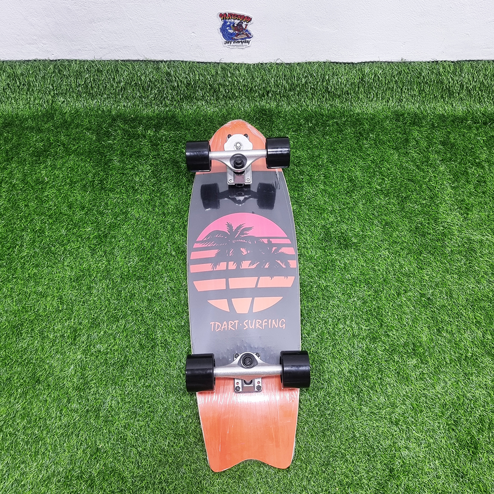 0201 Surf skate custom บอร์ด32นิ้ว แนะนำ สูง160-170cm เซิร์ฟ สเก็ตบอร์ด พร้อมเล่น หลายแบบ