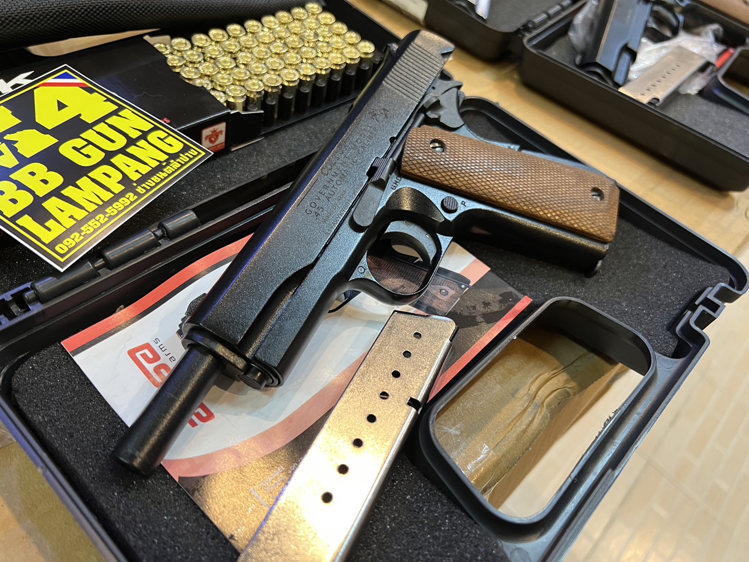AKSA COLT 1911 ลาย Government สีดำ
