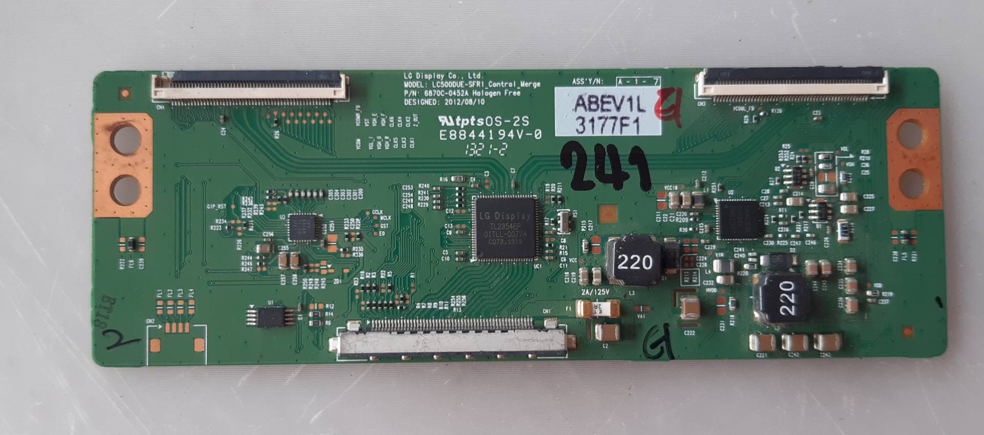 อันที่ 241 LG 42LN5120 ทีคอน 6870C-0452A ดี 30PIN เสียบ