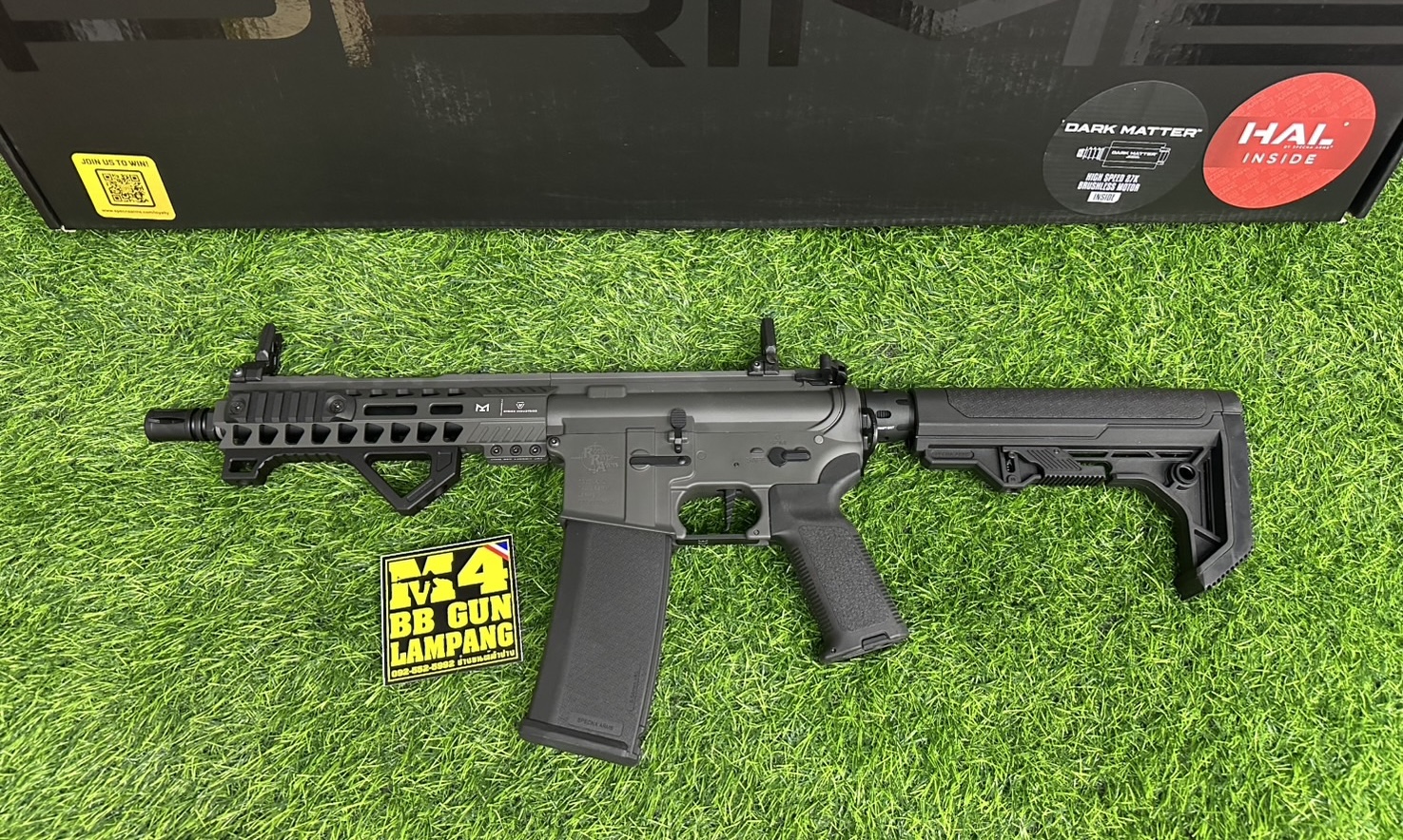 Specna Arms SA-P17 PRIME™ BLDC HAL Grey : M4 Custom