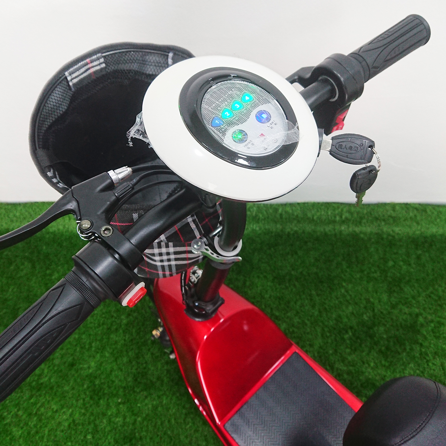 [0601] สกู็ตเตอร์ไฟฟ้า รุ่น Rhino สำหรับผู้สูงอายุ มี3ล้อ ขนาด12นิ้ว รับประกัน6เดือน มีอะไหล่เปลี่ยน Electric scooter