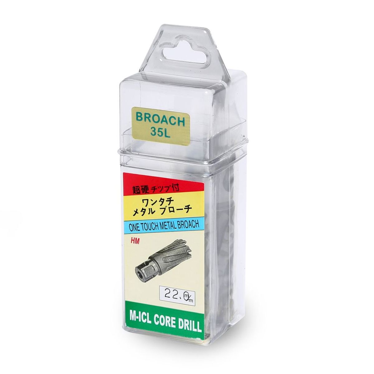 ดอกเจาะเหล็กคัตเตอร์ 22 มม. ดอกเจ็ทบอช YIH (FS-350)