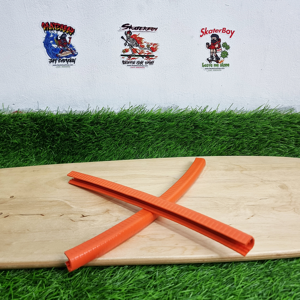 [0302][ลด50%] ขอบยางกันกระแทก แบบบาง แบบหนา เสริมแผ่นเหล็ก ยาวประมาณ 30cm