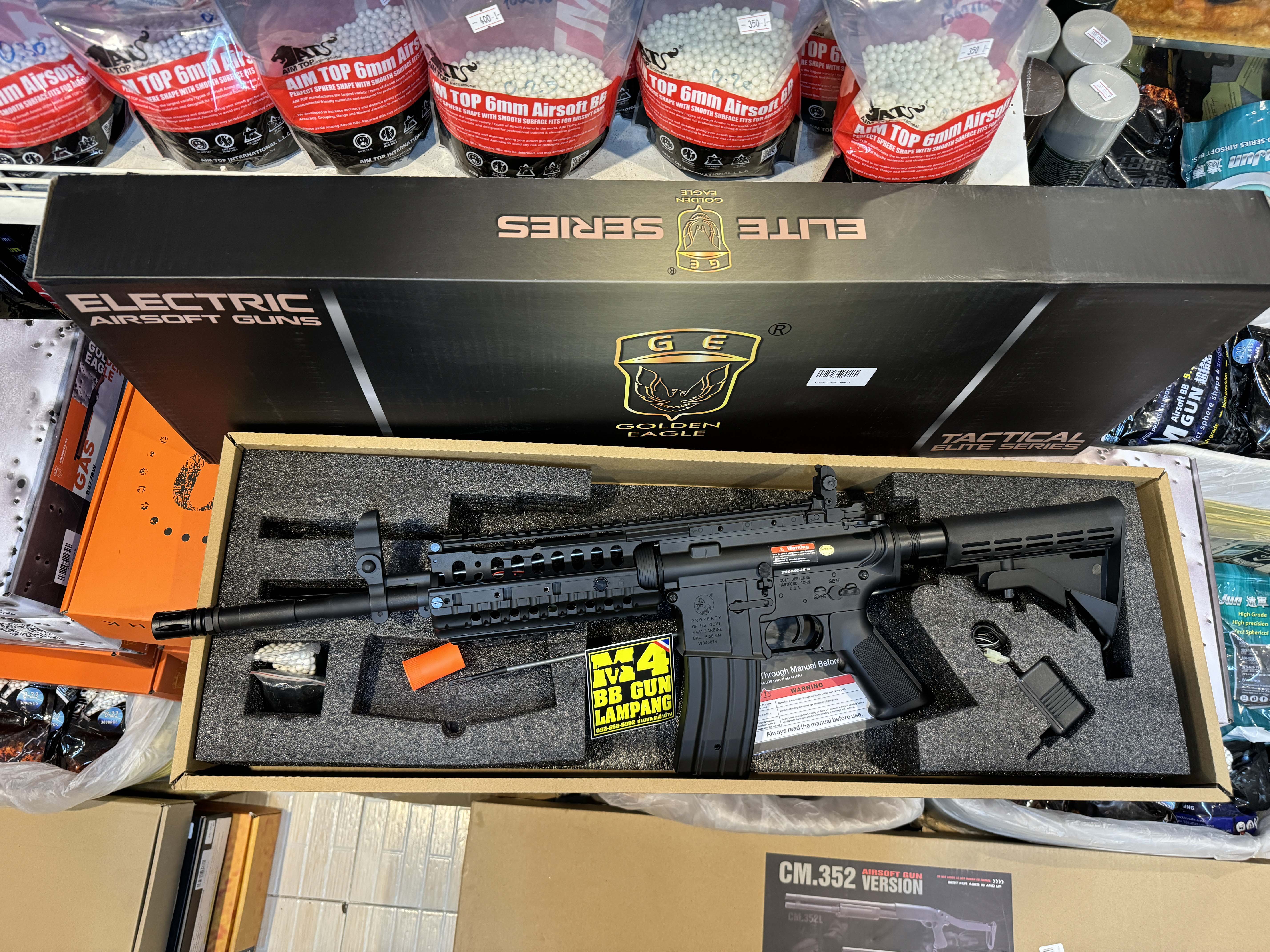 Golden Eagle FฺB6613 S-SYSTEM สีดำ บอดี้ โลหะ