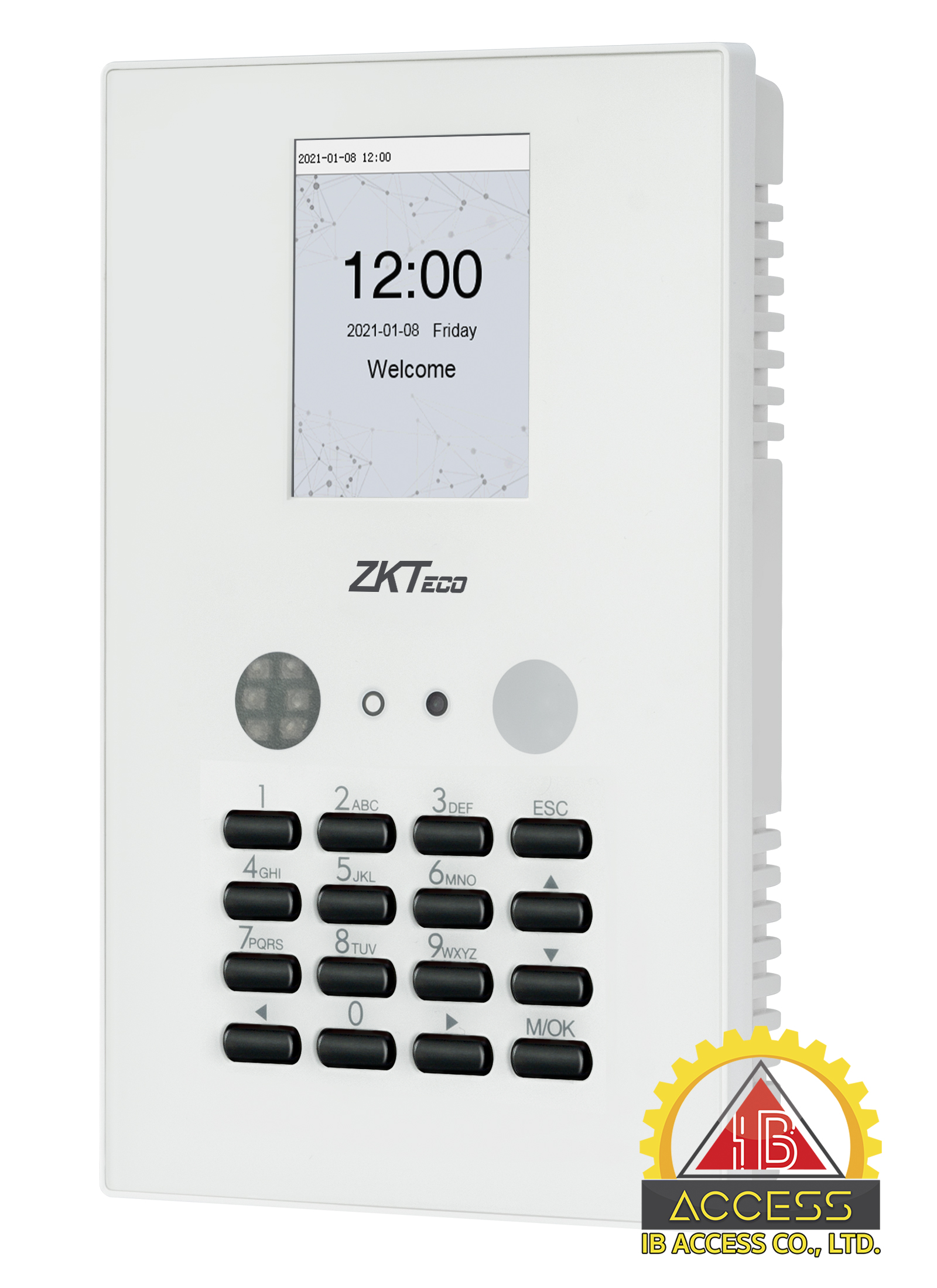 เครื่องสแกนใบหน้า ยี่ห้อ ZKTeco รุ่น LFace10