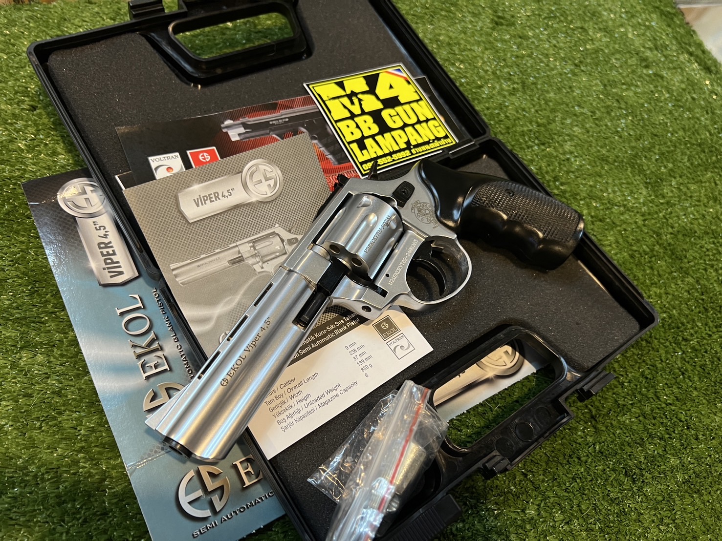 EKOL VIPER 4.5” บรอนซ์เงิน