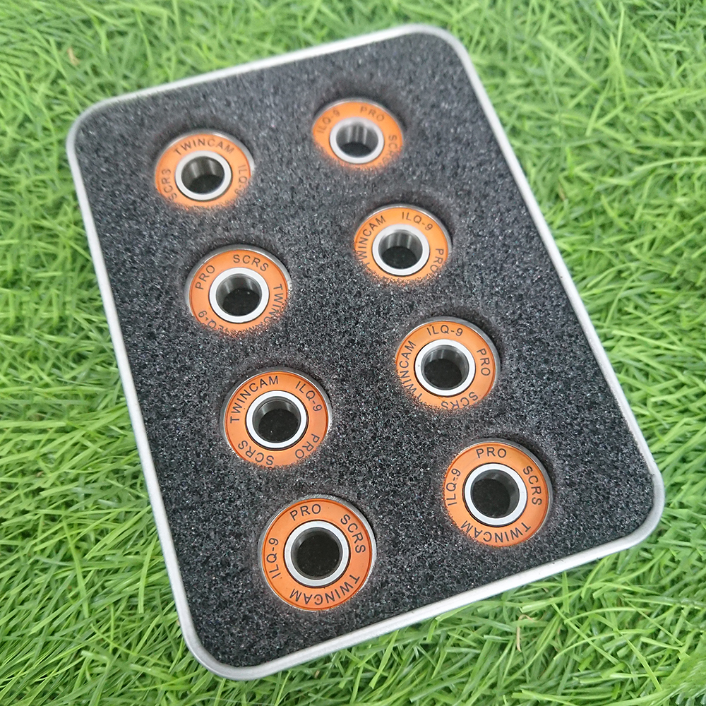 [0318] ลูกปืนล้อ แบริ่งล้อ 608 พร้อมกล่อง 8ชิ้น สเก็ตบอร์ด โรลเลอ อินลายสเก็ต bearing skateboard roller inline