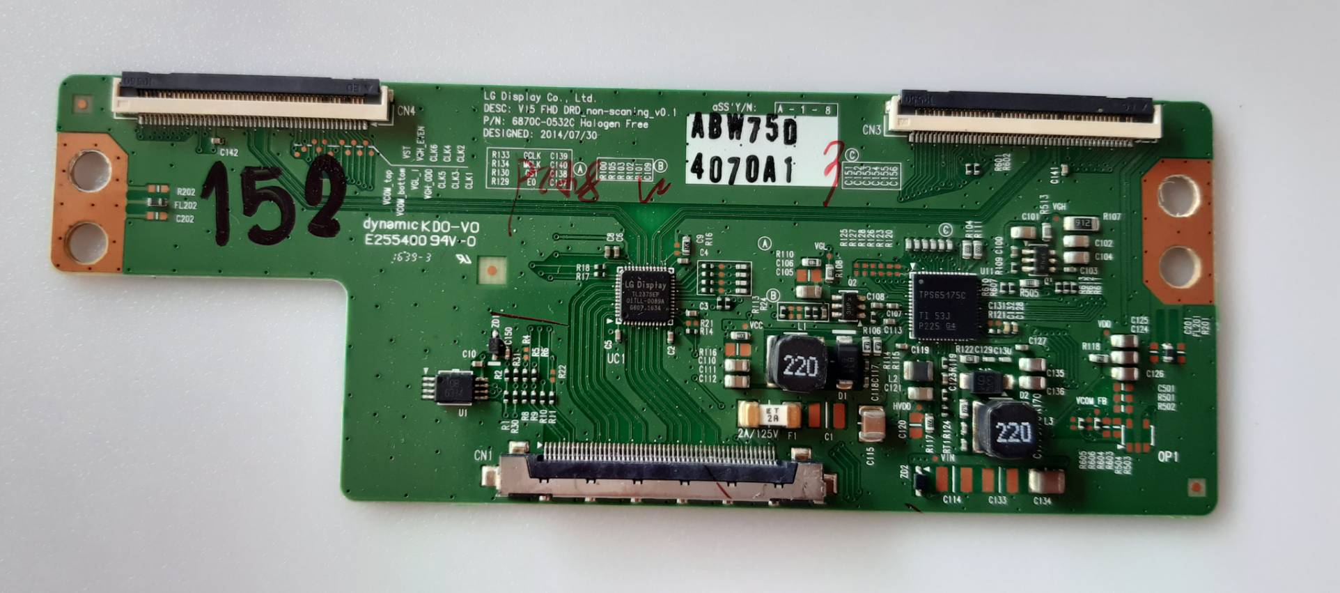 อันที่ 152 LG 43SL5B ทีคอน 6870C-0532C ดีเทสแล้ว