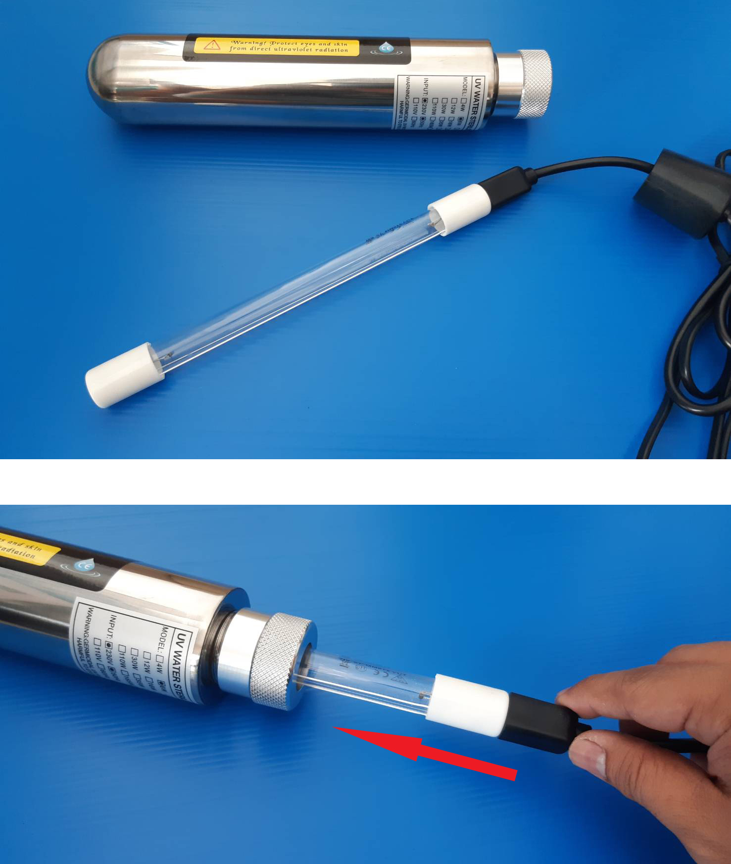 บัลลาสต์ Ballast ยูวี (UV) 4 - 11 Watts 4 เขี้ยว 1 ด้าน