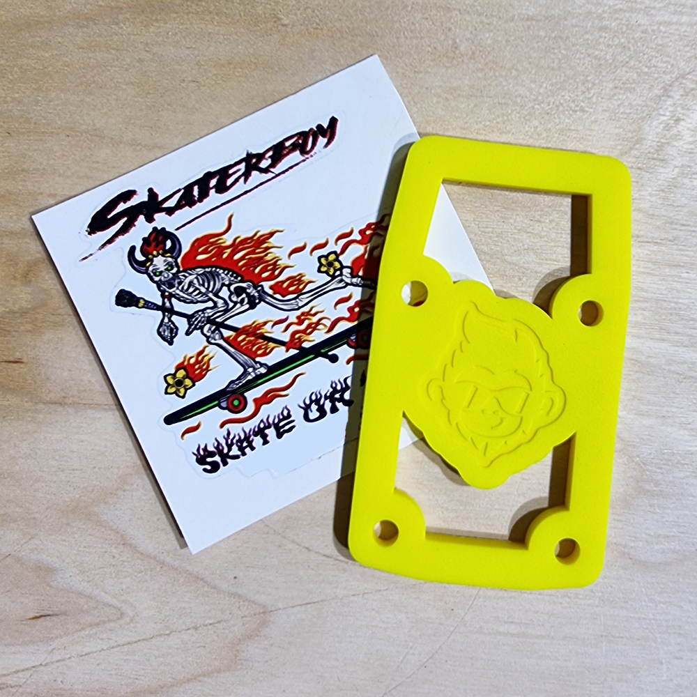 [0311] ยางรองทรัค หนา5mm Carver C7 CX Meraki เลือกได้ 7สี เหลือง ชมพู เขียว ส้ม ฟ้า ม่วง แดง