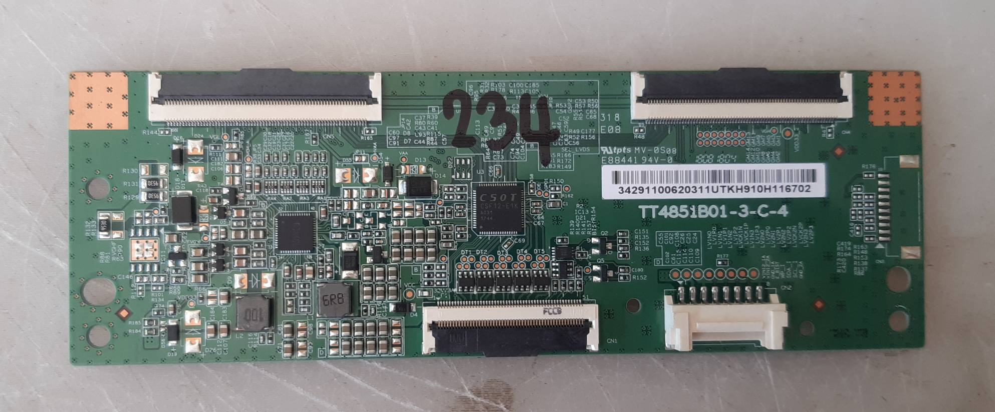 อันที่ 234 Samsung UA49J5250AK ทีคอน TT4851B01-3-C-4 ดีเทสแล้ว