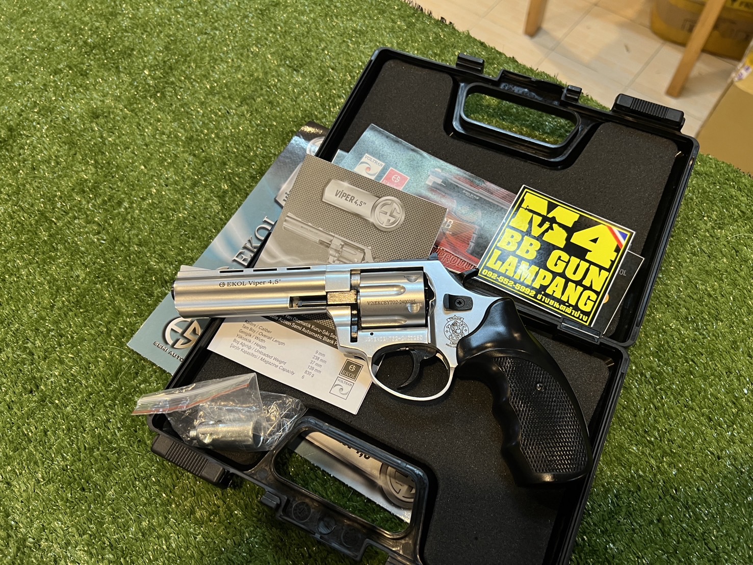 EKOL VIPER 4.5” บรอนซ์เงิน