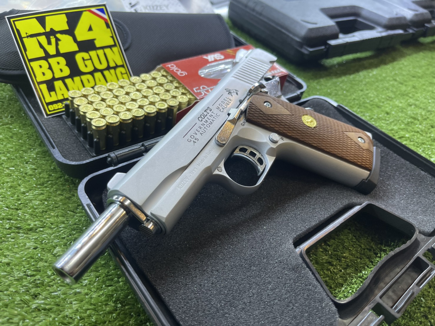 KUZEY M1911 ลาย Government ลำกล้อง 5" ซาติน