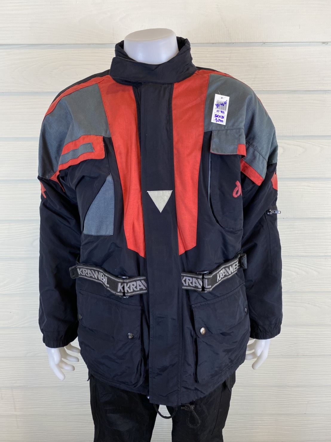 เสื้อขี่มอเตอร์ไซด์( มือสอง) CT 753 : อก 54" ยาว 31" รอบเอว 48-50" KRAWEHL