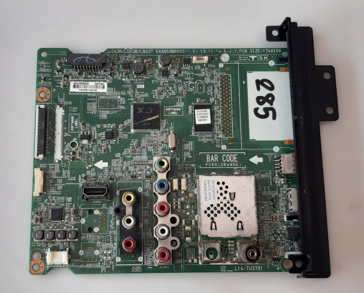 อันที่ 285 LG 32LB551D ซัฟฟลาย EAX65388003 ดีเทสแล้ว