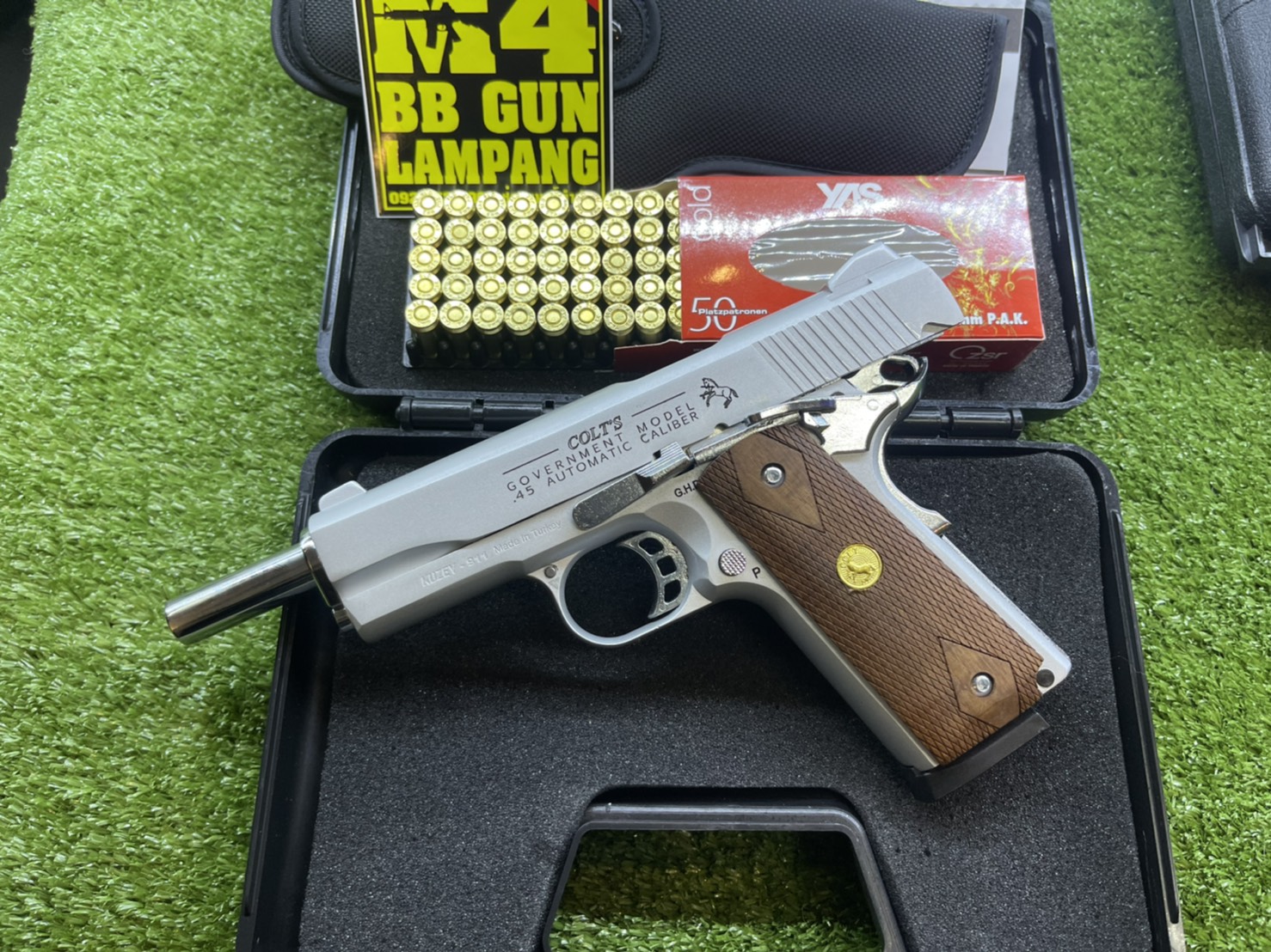 KUZEY M1911 ลาย Government ลำกล้อง 5" ซาติน
