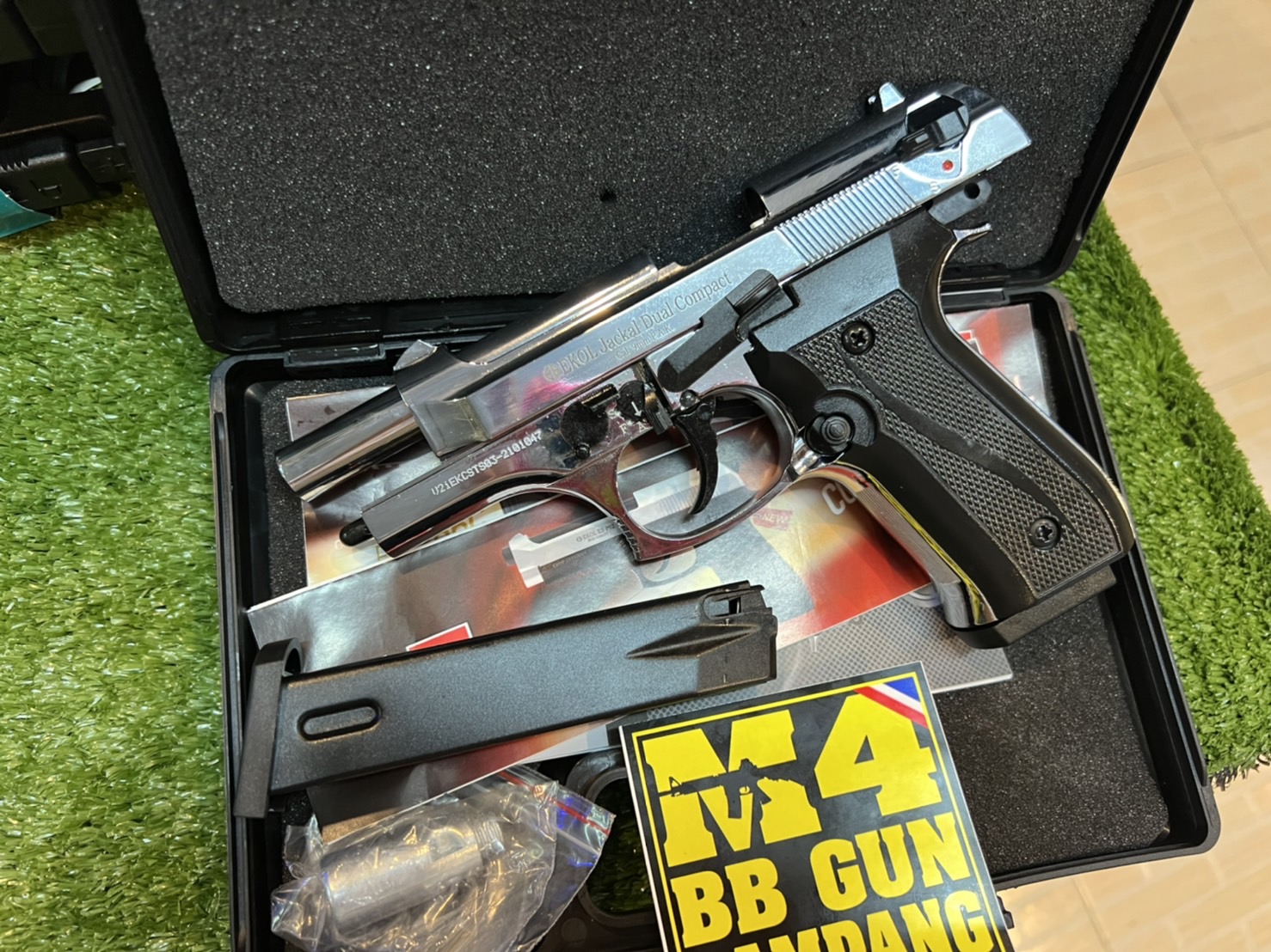 EKOL Jackal Dual Compact เงินเงา