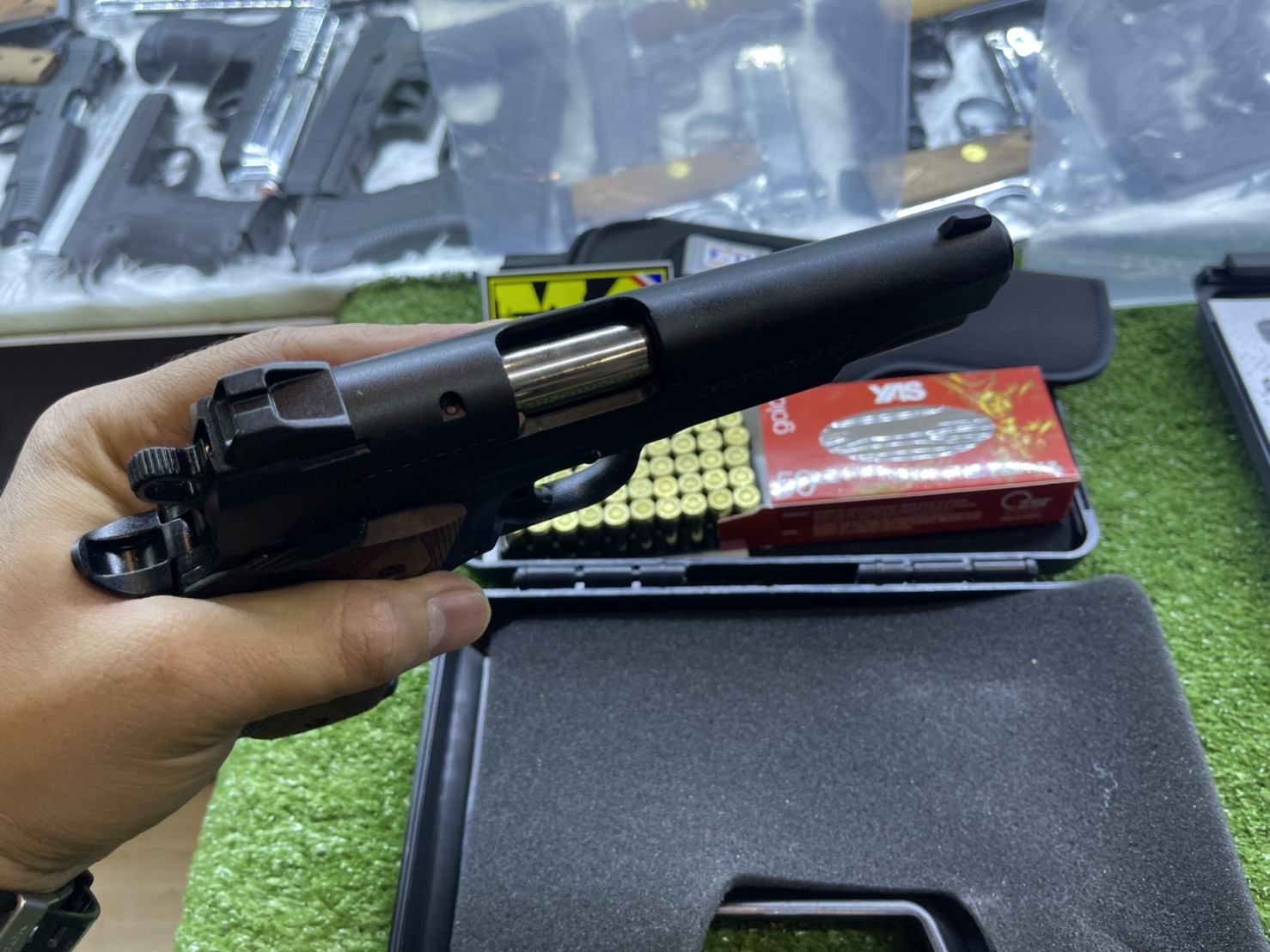 KUZEY M1911 ลาย Series 70 ลำกล้อง 5" ดำ