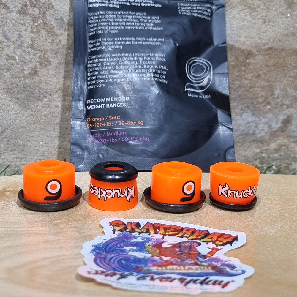 [0312] Bushing เซิร์ฟสเก็ต Orangatang รุ่น Knuckles บูชชิ่งมีขอบแก้ปลิ้น surf skate CX4 longboard