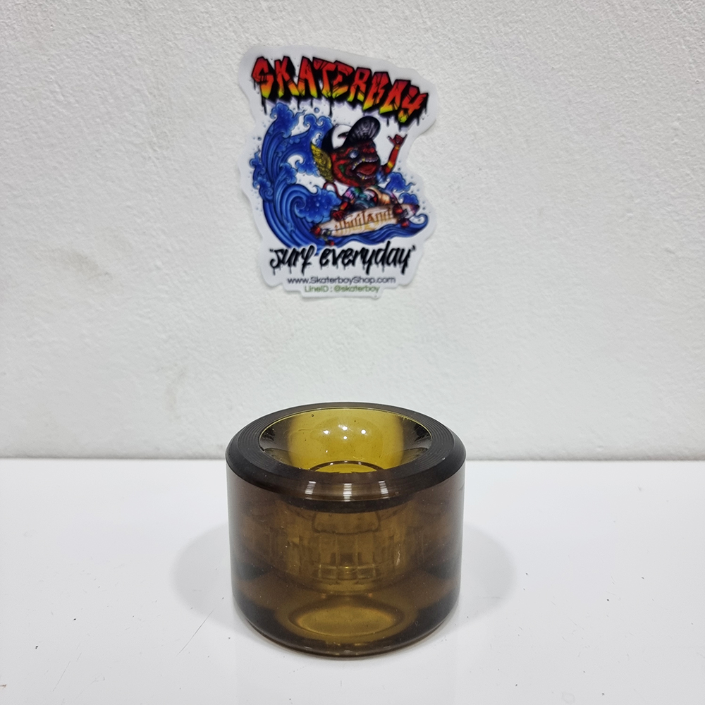 [0317] ล้อโพลียูริเทนเหลืองอำพันในตำนาน ขอบมน 70x50mm 78A ล้อสเก็ตบอร์ด