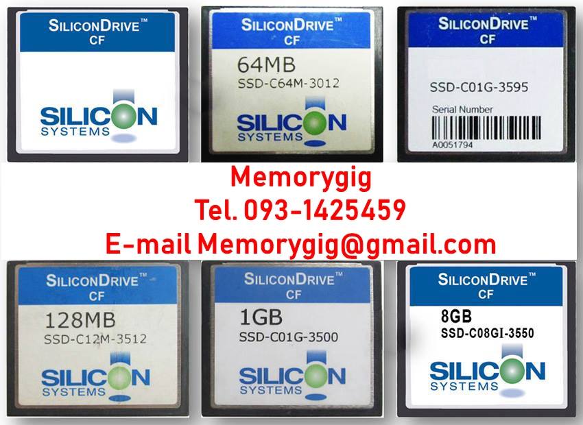 ขาย SILICON DRIVE CF CARD 128MB