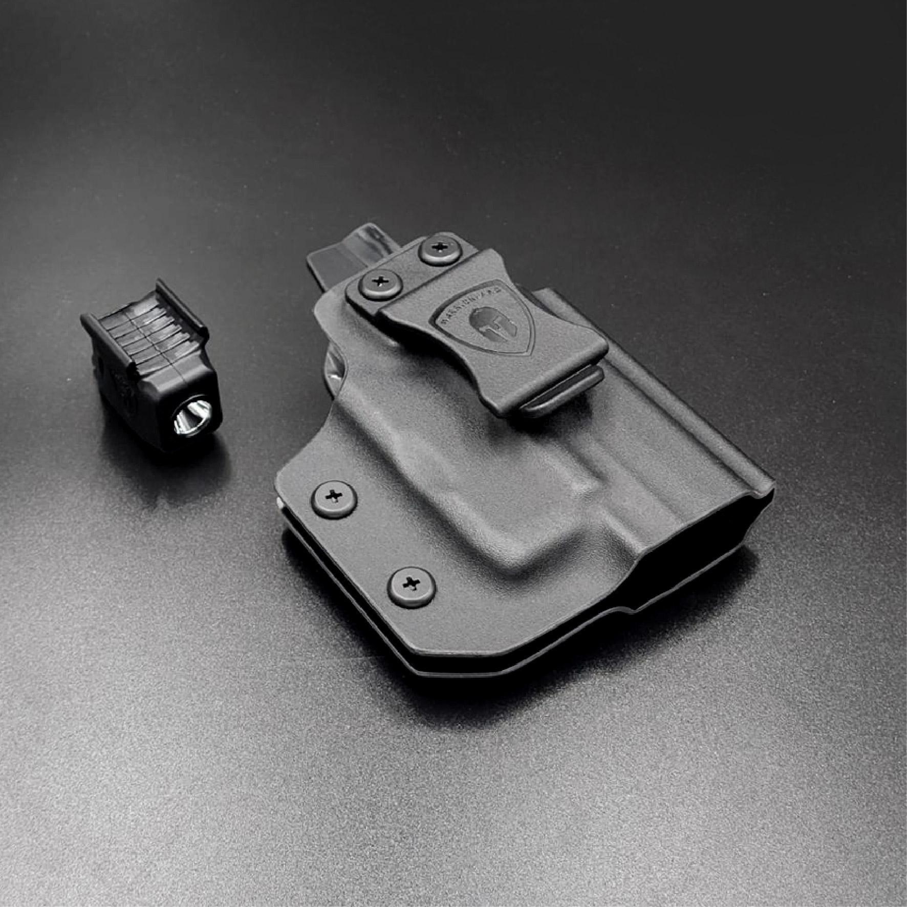 ไฟฉาย Warriorland SL-1 + ซองพกใน Kydex (Springfield Hellcat) (K2460)