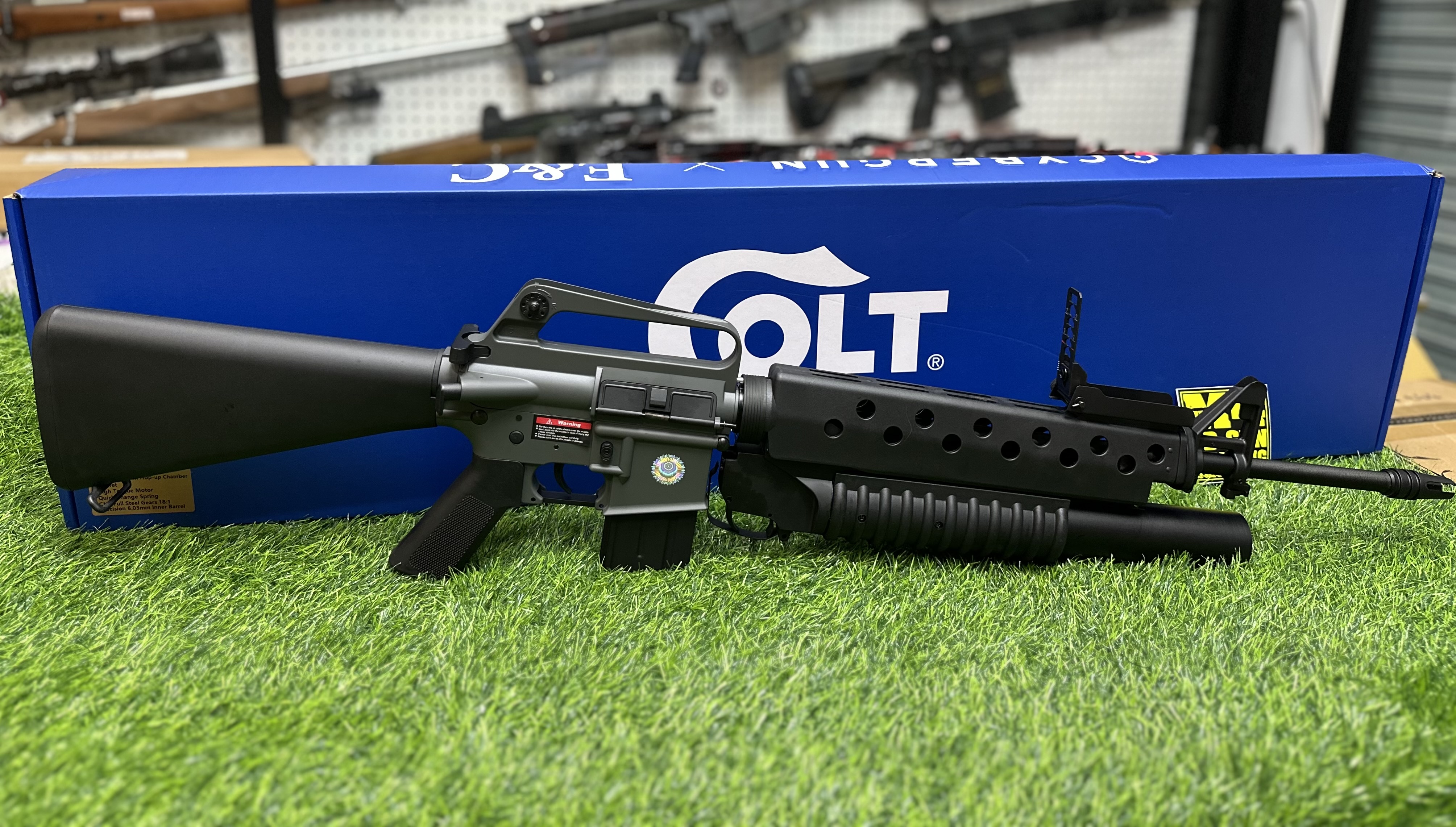 E&C x Cybergun 703 S4 M16A1 + M203