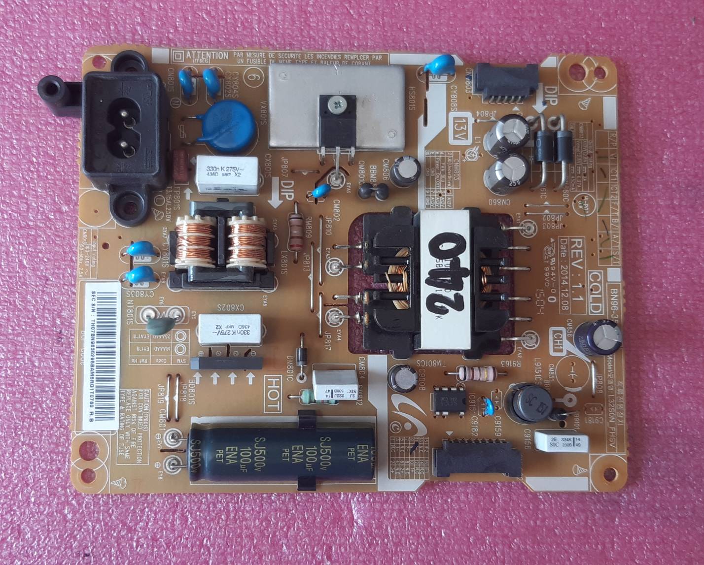 อันที่ 240 Samsung UA32J4100AK ซัฟฟลาย BN96-35295B ดีเทสแล้ว